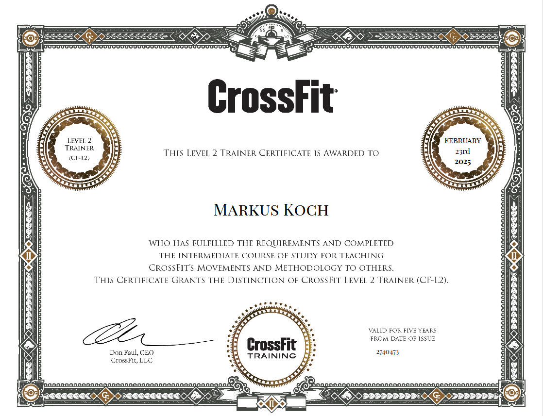 CrossFit Level 2