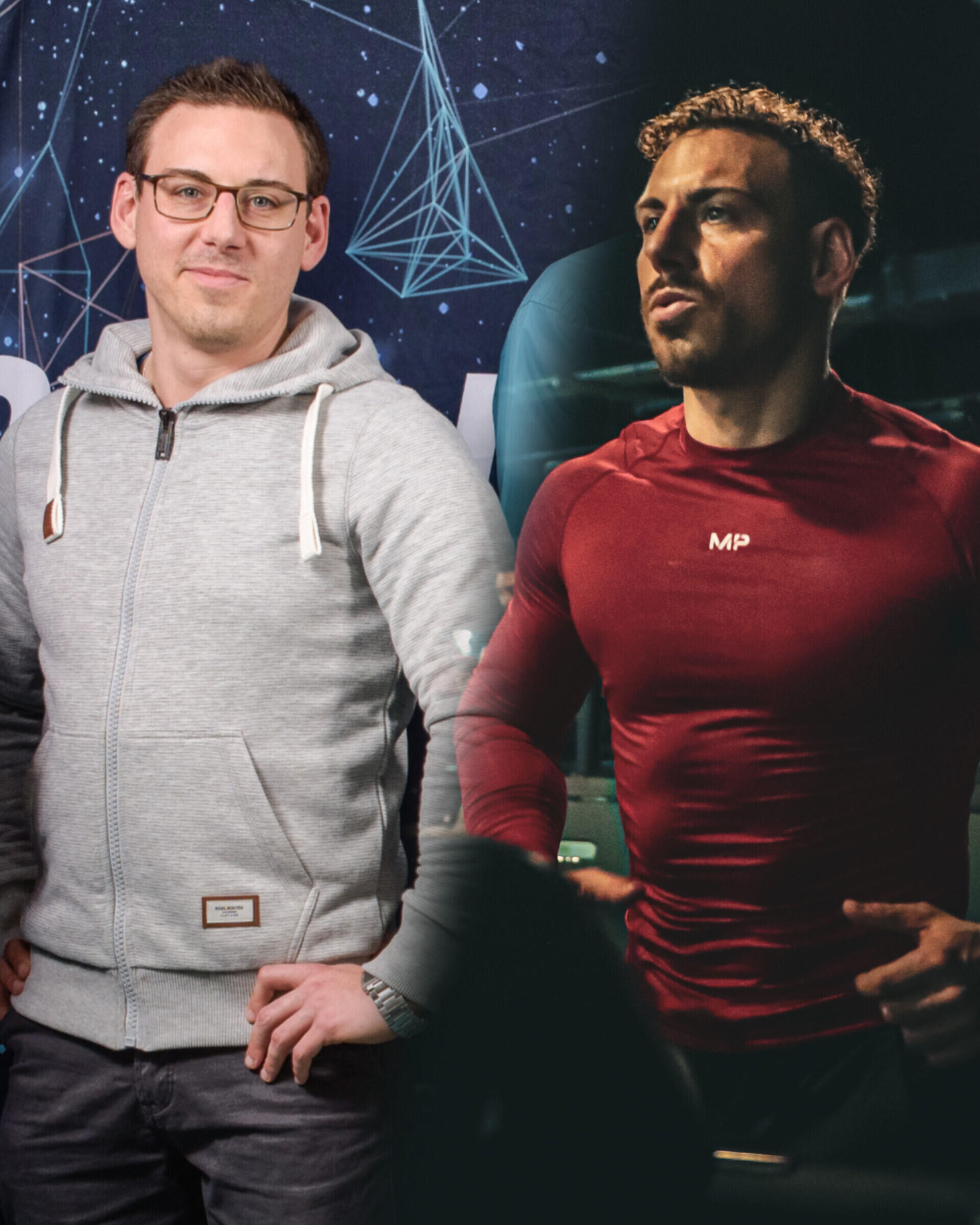Markus' Transformation Markus' change over the years - from office job to peak athlete